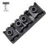Tooyful Black Zinc Alloy String Locking Lock Nut Kit Tools with 1 Wrench 2 Screws for 7 String Electric Guitar Parts DIY ► Photo 3/6