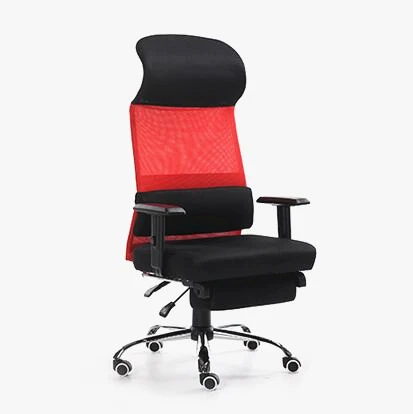 Best Offers High Quality Fashion Computer Chair Ergonomic Soft Home Office Chair Breathable Mesh Lifting Leisure Boss Chair with Footrest