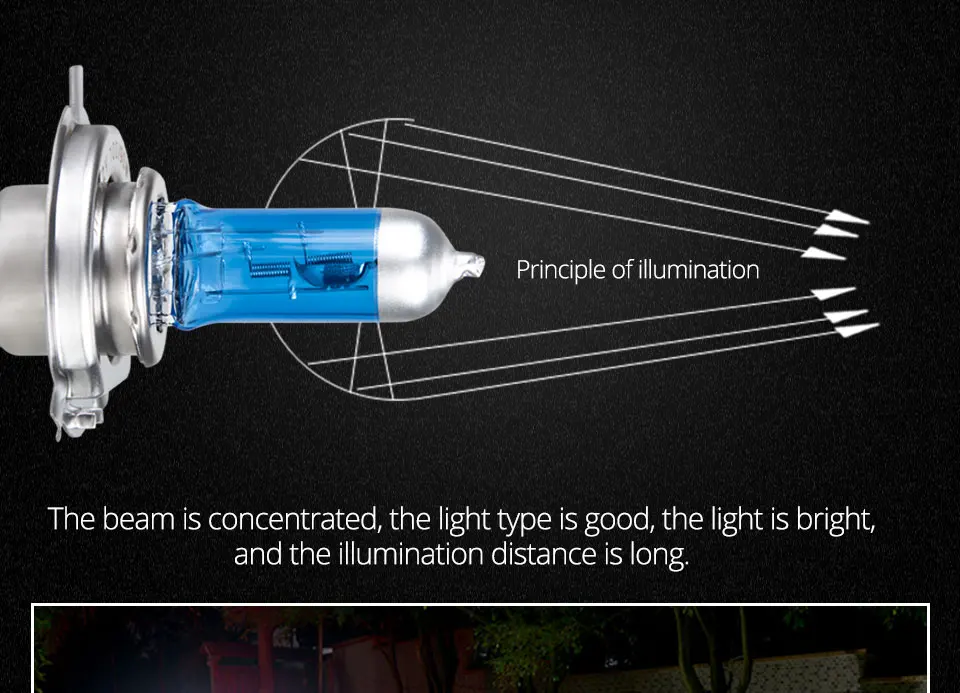  H7 H4 Super Bright Fog Halogen Bulb  (7)