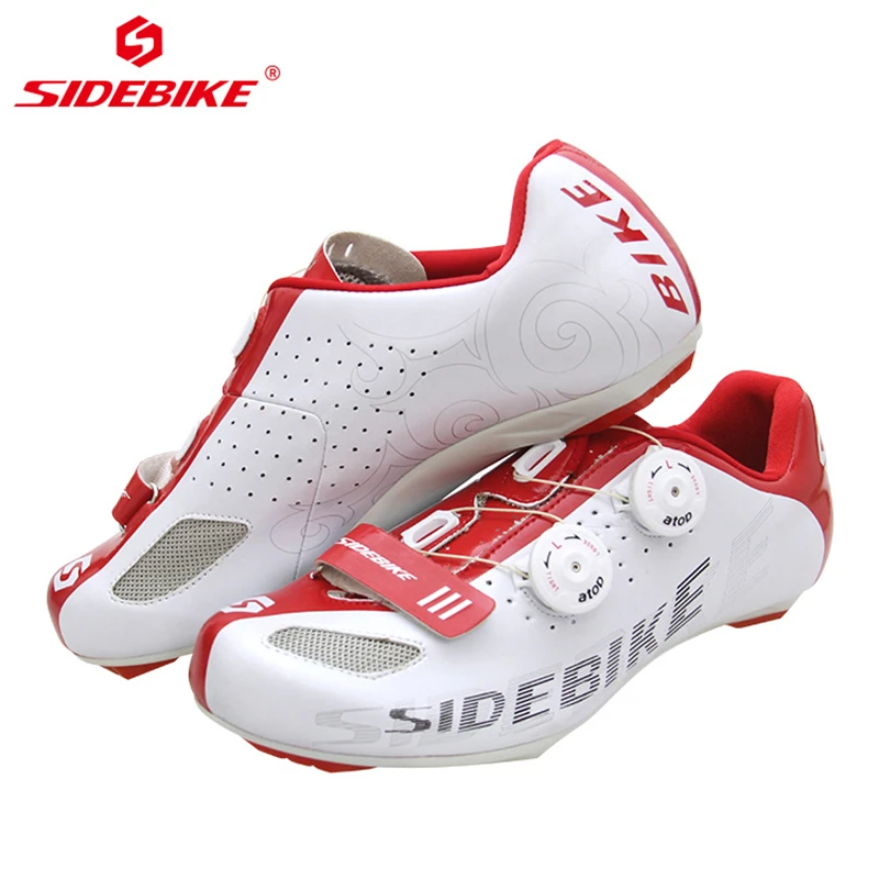 

New HOT Men Road Cycling Shoes Ultralight Breathable Wear Bicycle Lock Shoes Professional Road Bike Outdoor sports cycling Shoes