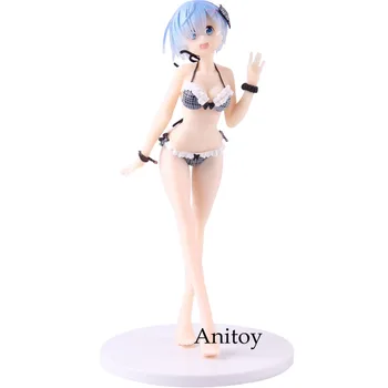 

Re: Life In A Different World From Zero Rem Swimsuit Action Figure Re:zero PVC Collectible Model Toy EXQ Figures