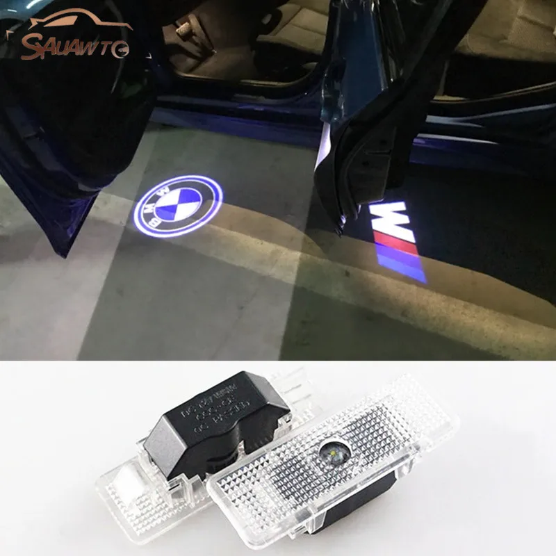 

2X LED Car Door Logo Projection Light For BMW X5 E53 1999 2000 2001 2002 2003 2004 2005 2006 E39 1995-2002