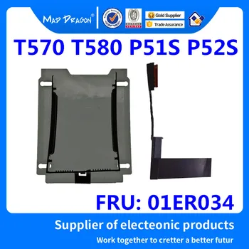 

MAD DRAGON Brand Laptop SATA HDD SSD cable with HDD bracket sets for Lenovo Thinkpad T570 T580 P51S P52S 450.0AB04.0001 01ER034