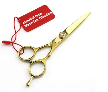 

professional Japan 440c 9cr13 6.0 inch 5.5 inch shears cutting barber cut hair scissors set hairdressing scissors Free Shipping