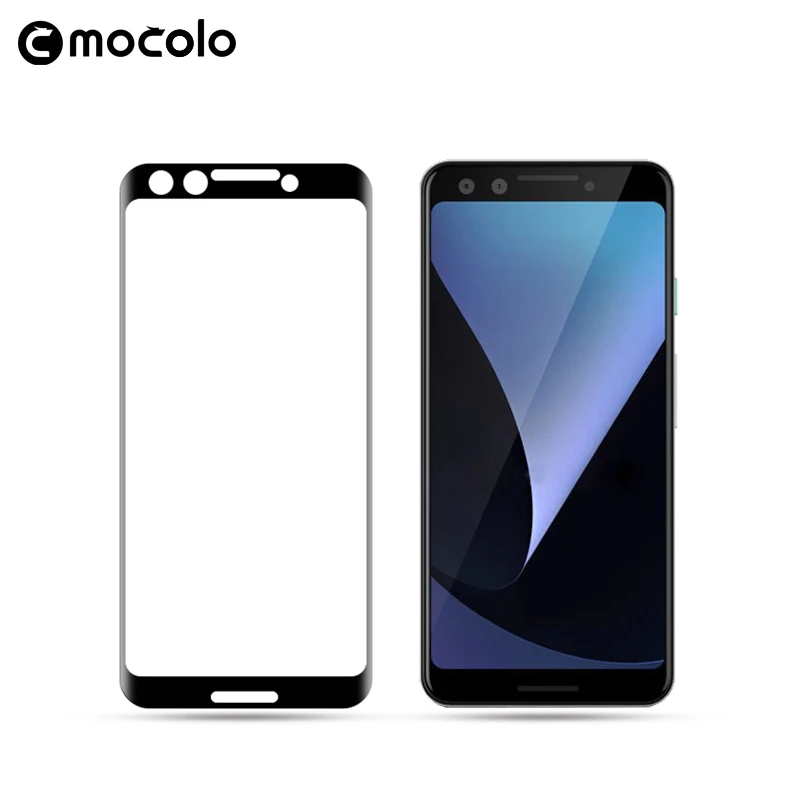 Закаленное стекло для экрана Google Pixel 3 XL полноэкранная Противоударная 3d пленка