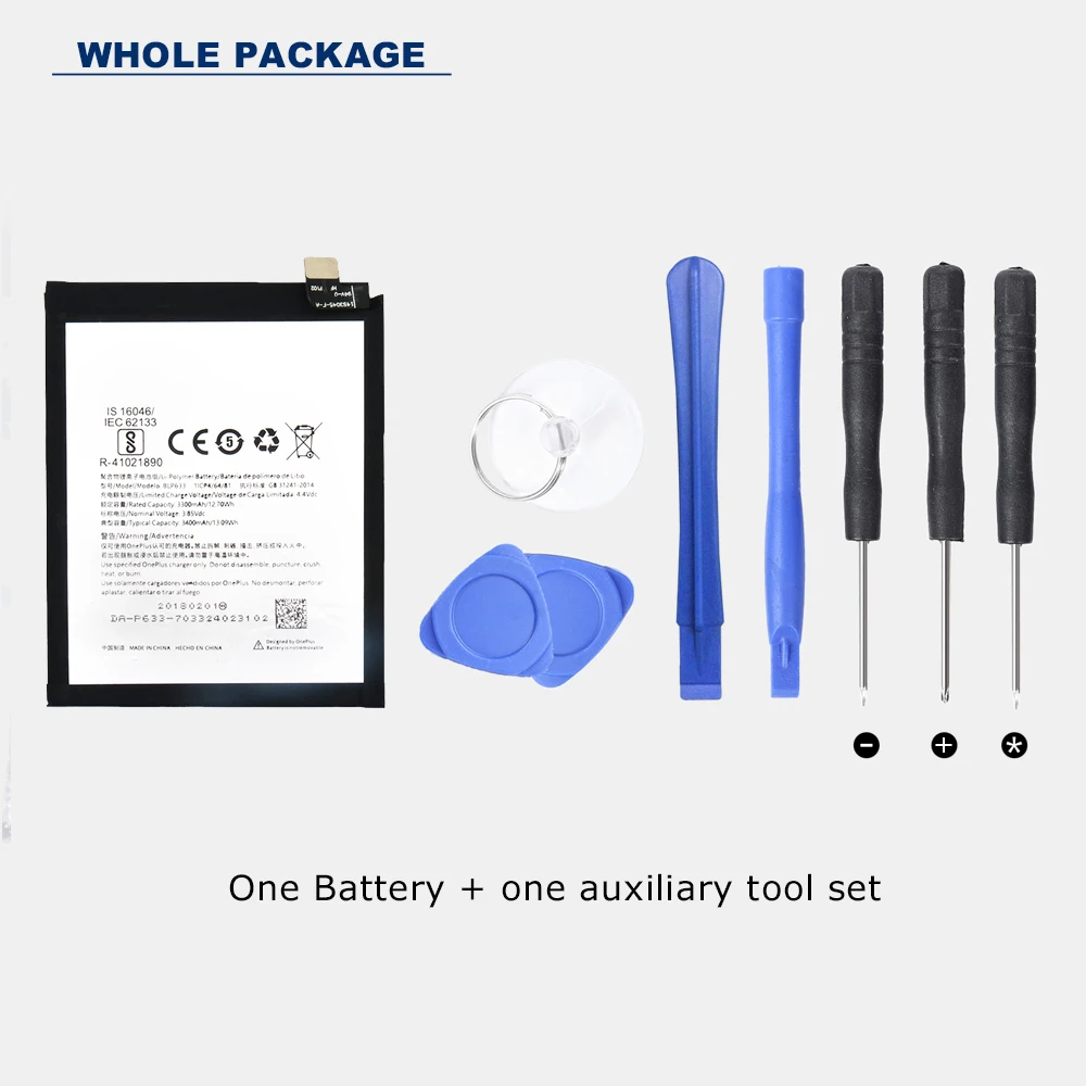 PACKAGE Oneplus 3T BLP633