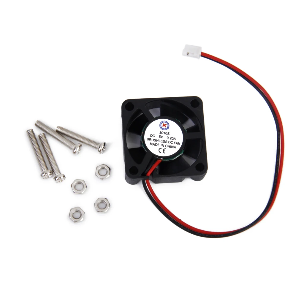 

DC 5V 0.2A Cooling Fan w/ Screws for Raspberry Pi Model B+ / Raspberry Pi 2
