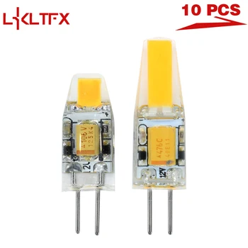 

LKLTFX Mini G4 LED Lights Diod Lamp AC/DC 12V COB Bulbs For Lampada Light Dimmable 360 Beam Angle Living Room Bar Spotlight Bulb