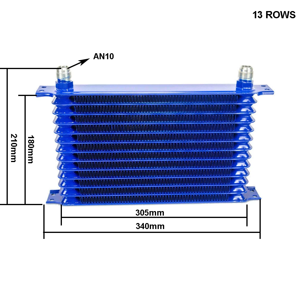 WLR-Универсальный 13 строк Trust Тип \ tмаслоохладительной установки+ AN10 охладитель масляного фильтра сэндвич пластина адаптер+ 2 шт. нейлоновая плетеная линия шланга