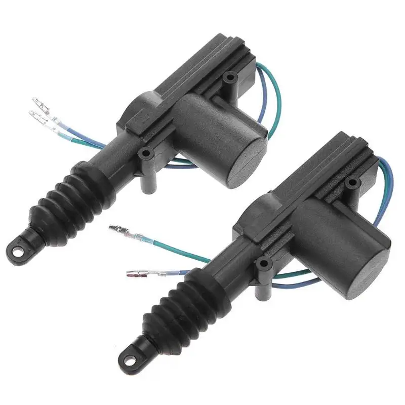 2 قطعة 12 V باب السلطة قفل مركزي المحرك مع 2 سلك المحرك لوسط قفل السيارات سيارة Entry Remote التحكم تحويل إنذار