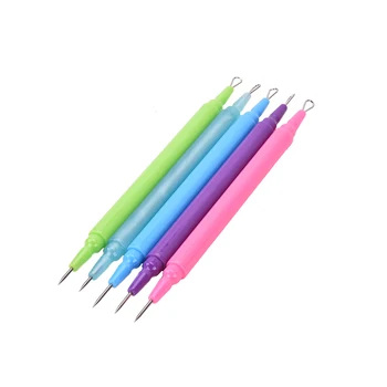 

Blackhead Pimples Comedone Blemish Extractor Stainless Needles Antibacterial Acne Needle Blackhead Remover Tool Color Random