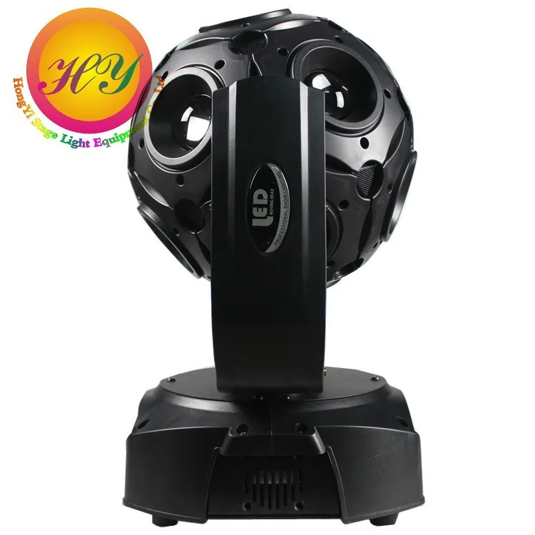 Новые 12x20 Вт moving head RGBW 4IN1 LED Футбол перемещение головы луч пятно света этапа Эффект диско DJ для ночного клуба стороны света