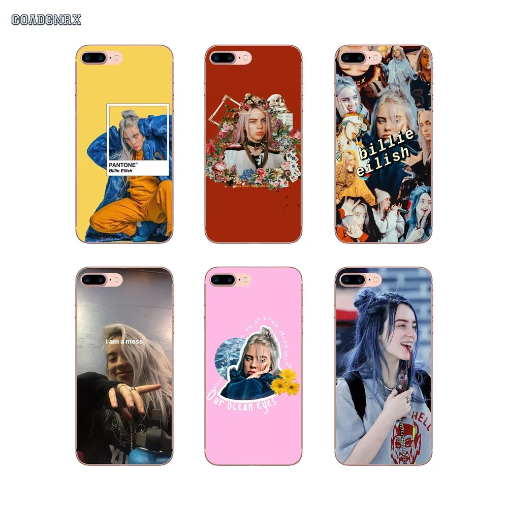 Для Huawei GR3 2017 Mate 20 P30 Honor 7A Pro 7C 8C 7X 8X 9 Lite 10 Nova 2 2i 3 3i Силиконовые чехлы Billie Eilish Hot Music Singer