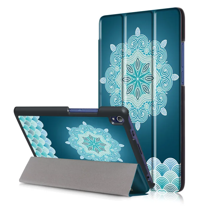 100Pcs PU Leather Cover Case for Lenovo Tab 3 8 Plus TB 8703 TB 8703F