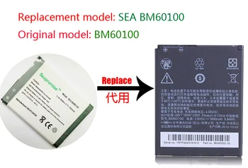 

wholesale 5PCS BM60100 battery for HTC One SC T528D T528T,One SU T528W,One SV C520E C525C C525E,PM60120,T606W,T608T,T609D