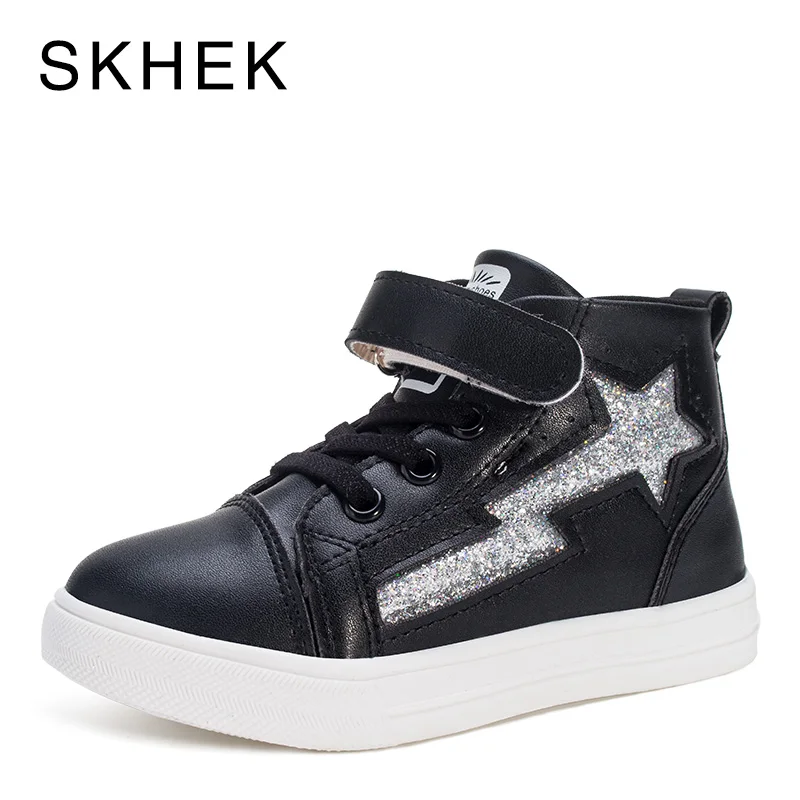 SKHEK الاطفال فتاة الفتيان الفتيات أحذية رياضية طفل رضيع فتاة أحذية الأطفال أحذية الأطفال عالية الجودة عارضة أحذية أنيقة