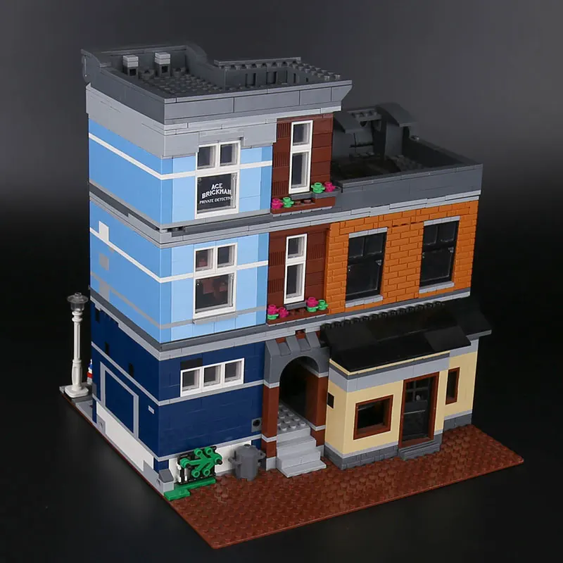 

15011 2262pcs Series The Detective's Office Set Avengers Set Assemble Building Blocks Compatible With Legoing 10246 Kids Toys