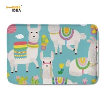 HUGSIDEA Мультфильм Альпака ковры для гостиной домашний декор милый животных коврики alfombres Para La Sala Современная креативные ковры