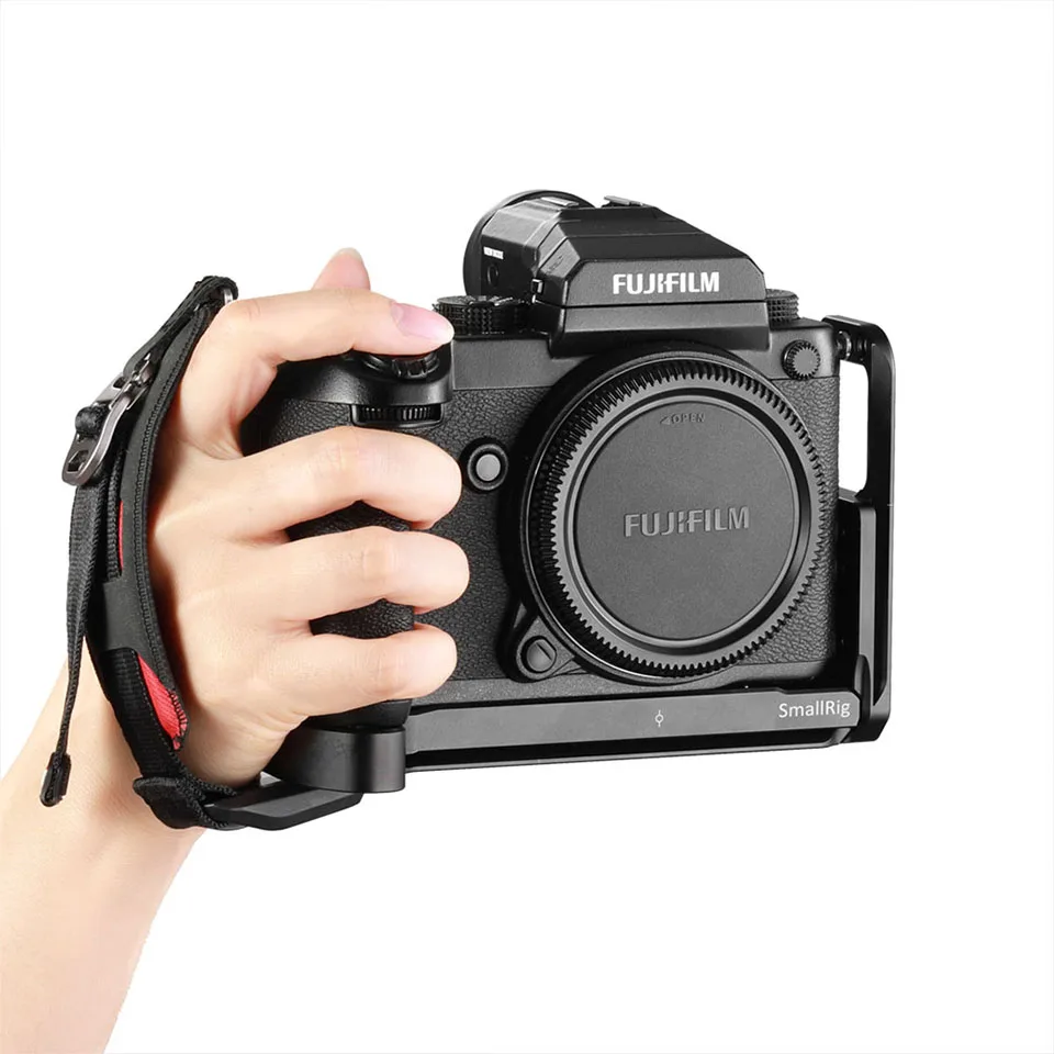 SmallRig DSLR камера L Пластина L кронштейн для Fujifilm GFX50S особенность с Arri расположение резьбовых отверстий Arca Стиль QR пластина APL2311