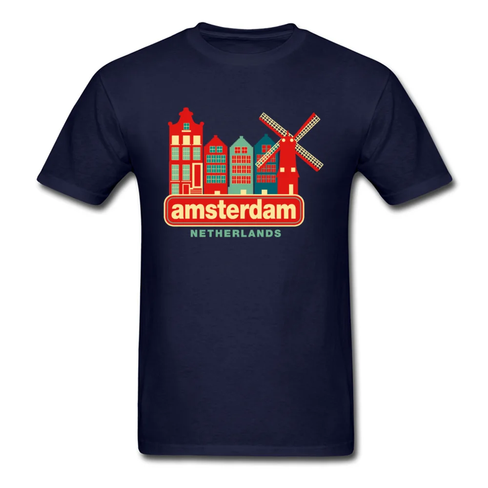 Vintage Amsterdam Netherlands_navy