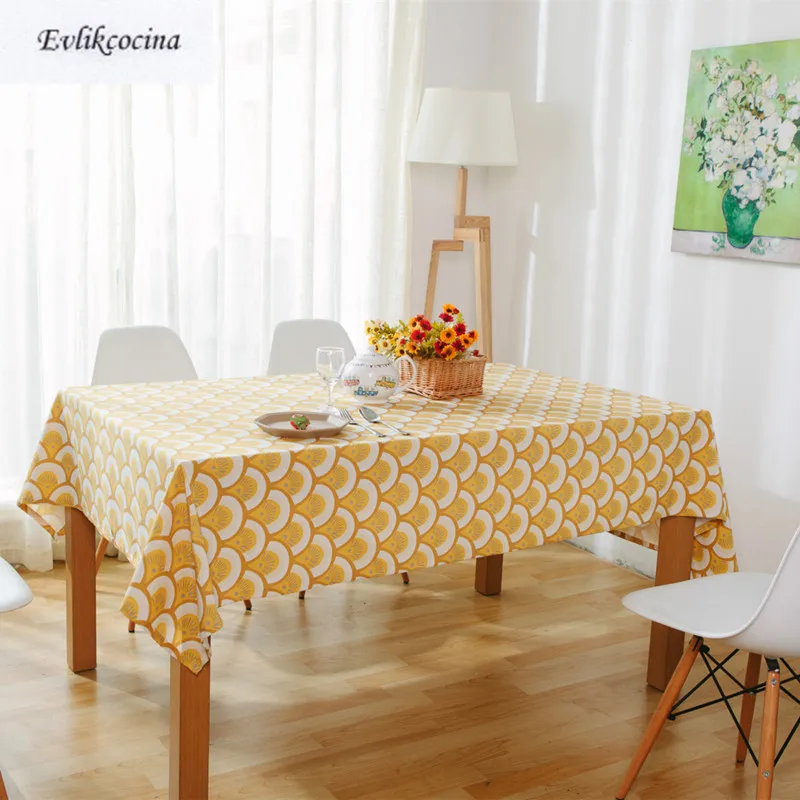 Free Shipping Yellow Scale Tablecloth Home/Hotel/Dinner Table Cover Mantel De Mesa Multifunction Printed Covered Cloth Nappe | Дом и сад