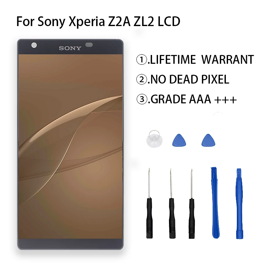 Для Sony Xperia Z2A ZL2 ЖК дисплей дигитайзер сборка деталей для телефона Z2 A ZL 2 экран