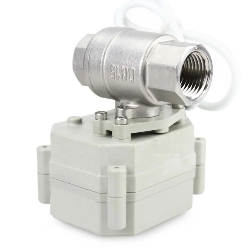 HSH Flo 1 &quotDN25 2 ходовой SS304 моторизованный шаровой клапан дюймовый Электрический