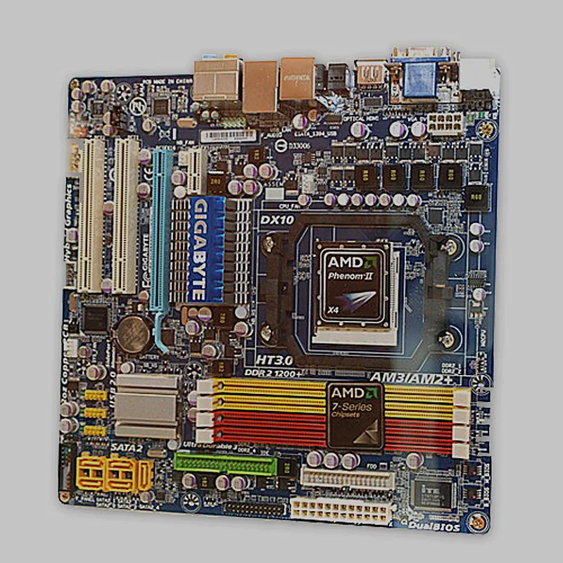 

For Gigabyte GA-MA785GPM-UD2H Original Used Desktop Motherboard MA785GPM-UD2H 785G Socket AM2 DDR2 SATA2 USB2.0 Micro ATX