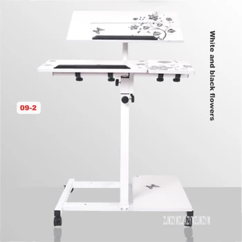 

Computer Desk Height-Adjustable Desk Laptop Table Stand-up Folding Notebook Table Lift Bedside Mobile Table Lazy Modern Simple