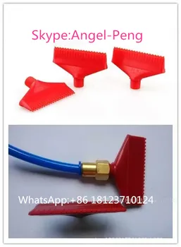 

BSPT Wind spray nozzle,Width 65mm 20 hole ,Air knife,air blowing jet nozzle,1/4"ABS Air nozzle BSPT Wind jet nozzle