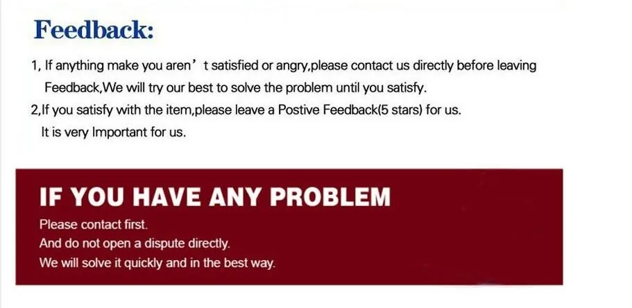 Feedback