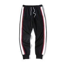 Новые осенние мужчкие спортивные Штаны в стиле «хип-хоп» впитывает пот и Штаны, пэчворк, Однотонная повседневная обувь Pantalon Hombre Для мужчин одежда плюс Размеры M-5XL