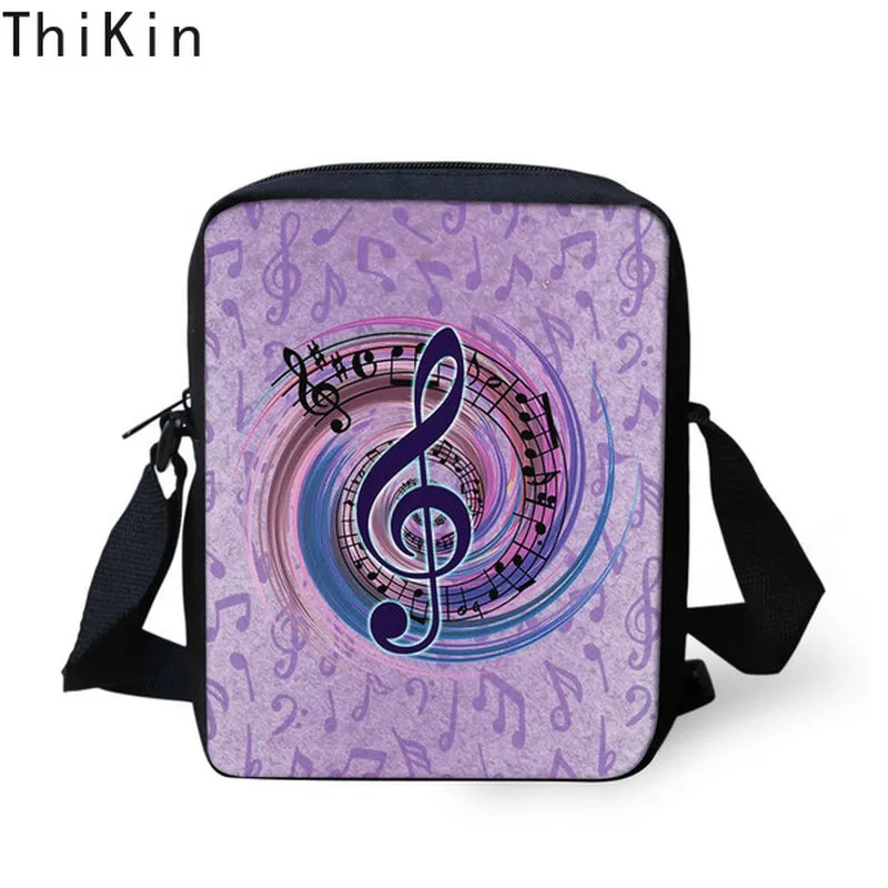 Сумка через плечо THIKIN Music Note для женщин миниатюрный мессенджер винтажная