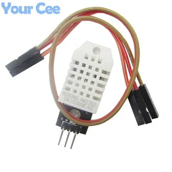

2 pcs DHT22 Digital Temperature and Humidity Sensor AM2302 Module PCB with Cable