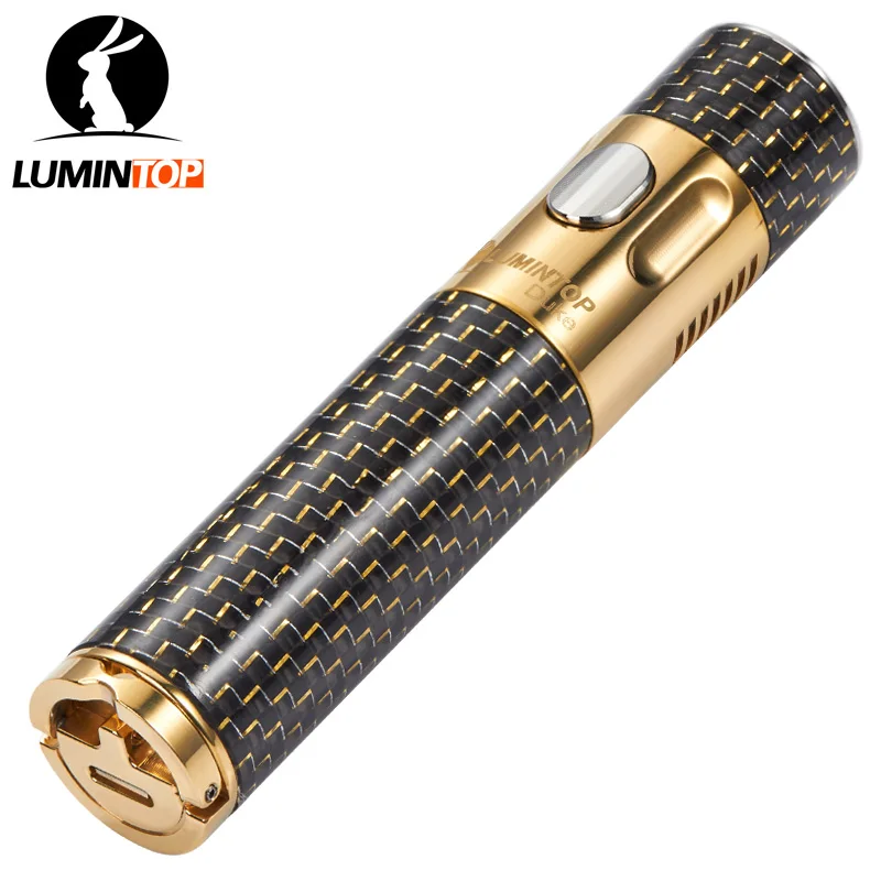 LUMINTOP EDC Luxury Flashlight Duke AA Battery Type Brass +Premium