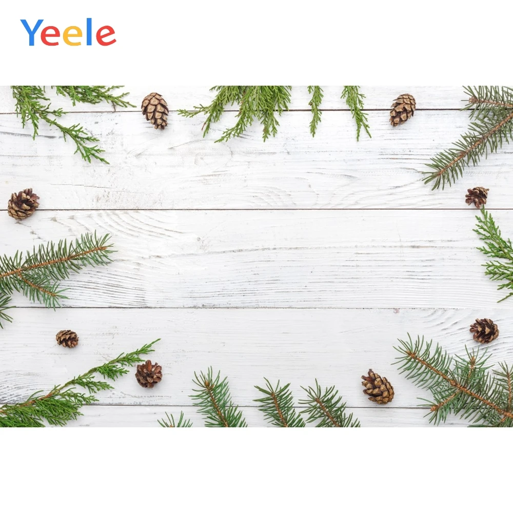 

Yeele Wood Nature White Backdrop Pine Nuts Room Decor Photography Backdrop Personalized Photographic Background For Photo Studio