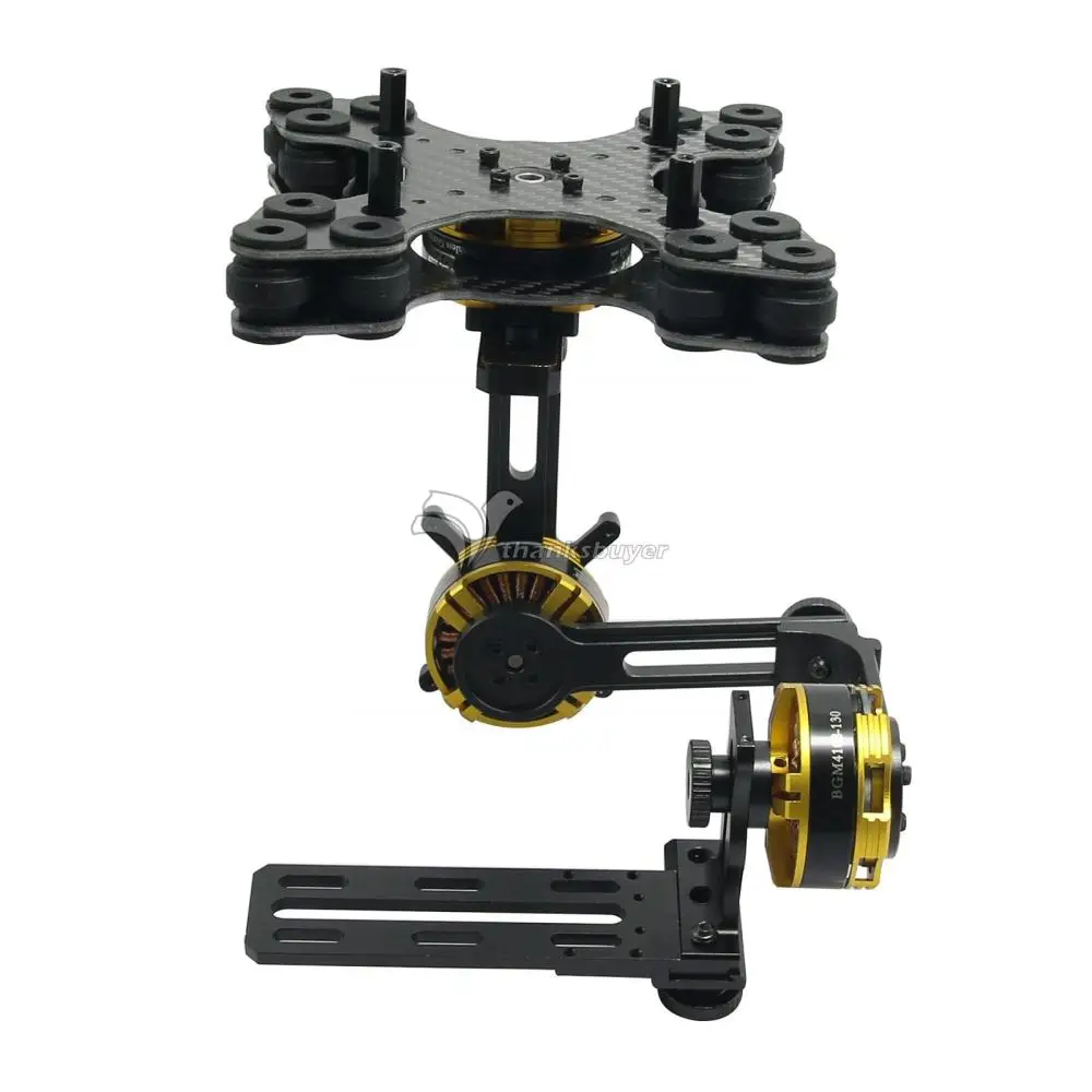 

Aluminium Alloy Mini DSLR 3 Axis Brushless Gimbal Frame Kit with Motor for NEX5/6/7 FPV Photography