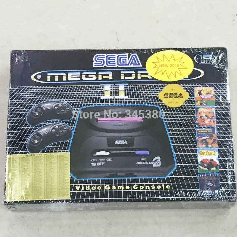 

Supprot PAL System Sega MD2 Video Game Console 16 bit Classic Handheld game player MD 20sega megadrive 2 TV game consoles