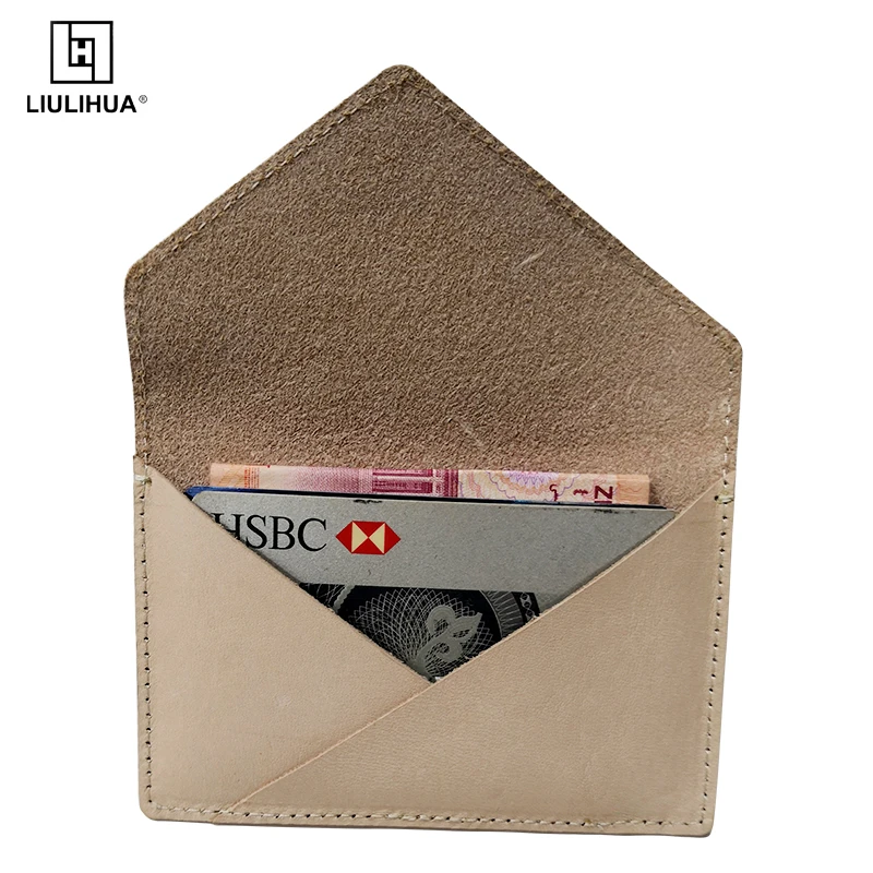 

Travel Credit Wallet Slim Leather Wallet Cow Leather Front Pocket Credit Card Case Card Holder Mens Womens Mini ID card Holders