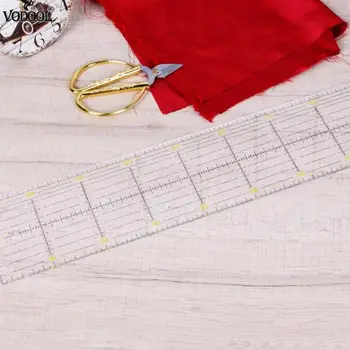 

DIY Acrylic Clothes Quilting Sewing Patchwork Ruler Needlework Cutting Tool reglas patchwork patchwork ruler regle