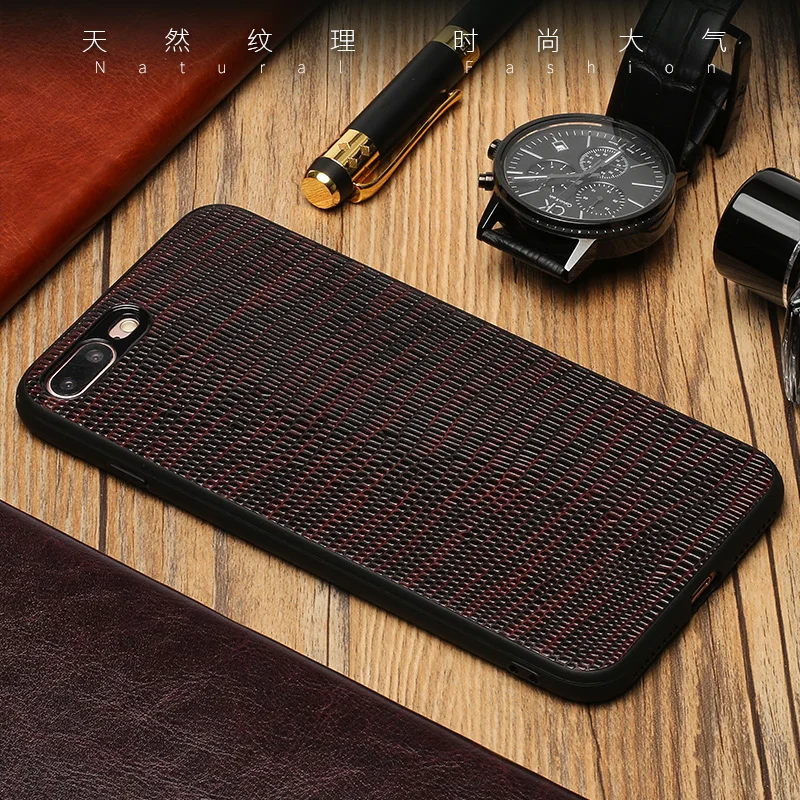 Кожаный чехол для iPhone X XS Max XR 6 6S 7 8 Plus 11 12 pro max текстура ящерицы включительно