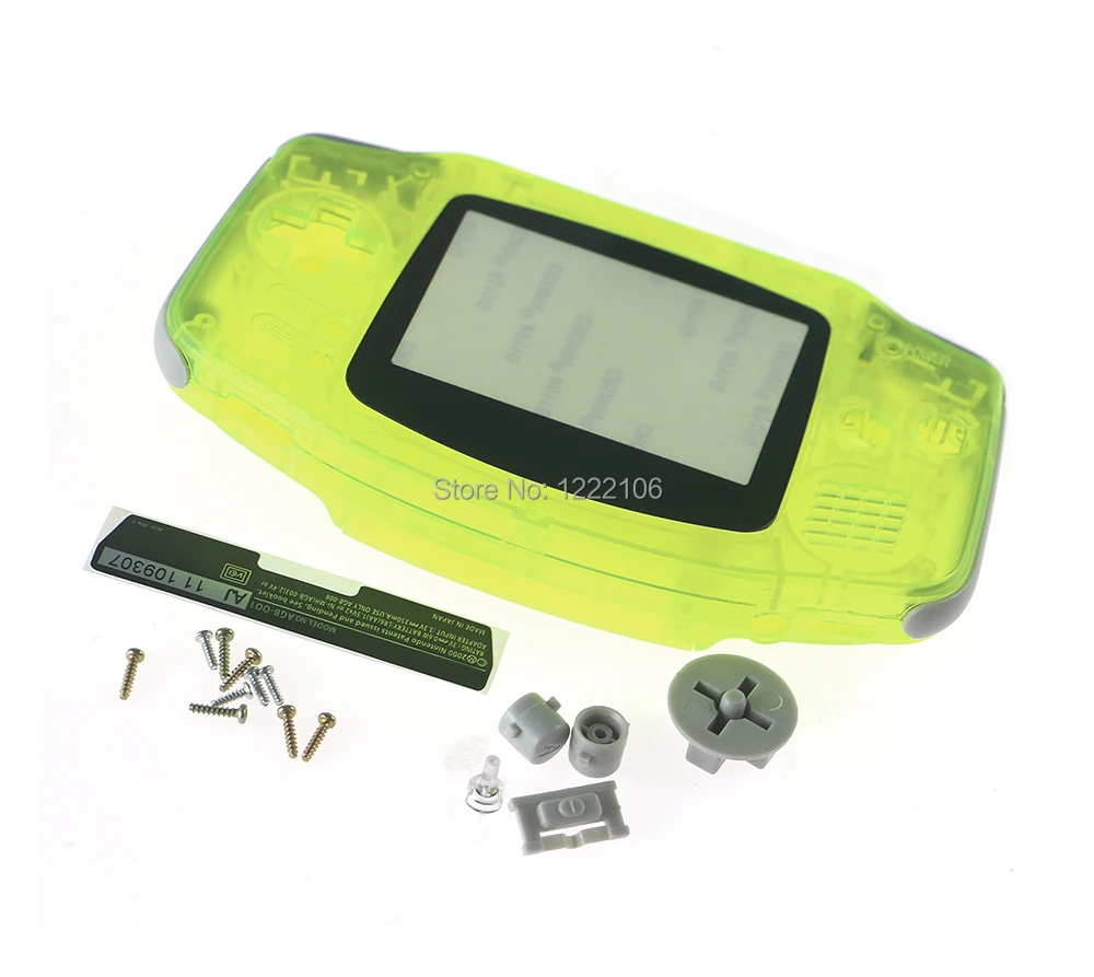 ChengChengDianWan Защитная Крышка корпуса для Gameboy Advance GBA System Сменные аксессуары 10