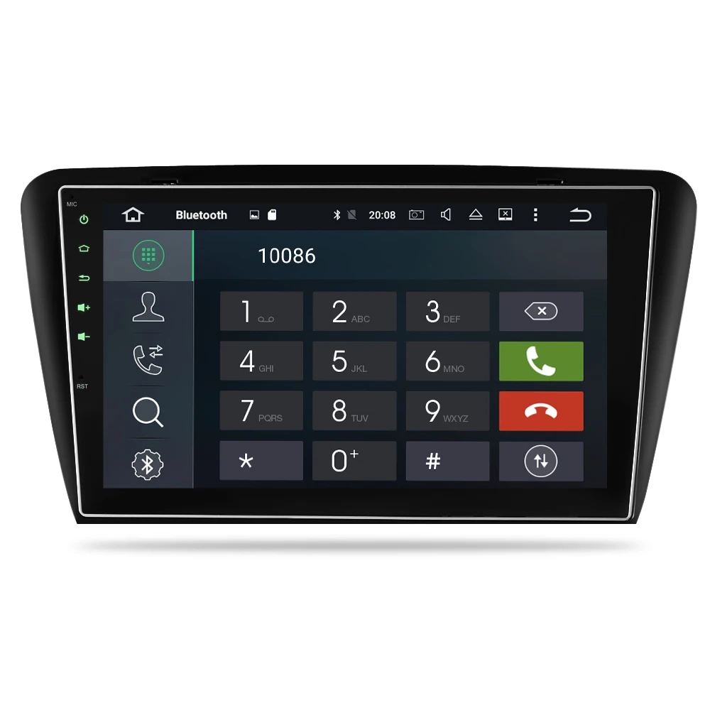 Excellent 10.1" 4G RAM Android 8.0 Car Multimedia Player For Skoda Octavia A7 2013 2014 2015 2016 GPS Navigation Audio Video Stereo No DVD 5