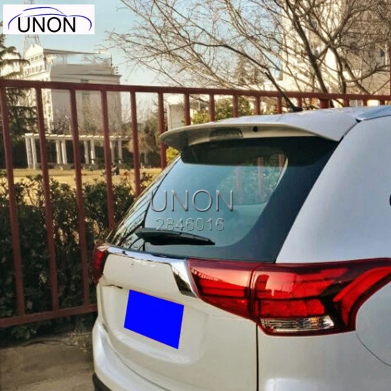 

2013 2014 2015 2016 2017 2018 for mitsubishi outlander spoiler high quality ABS material by primer color paint sport spoiler