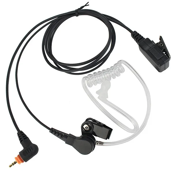 Hot MIC Speaker PTT Covert Acoustic Tube Earpiece (4)