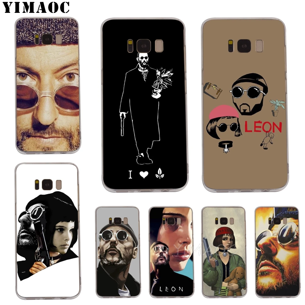 Профессиональный Мягкий чехол YIMAOC Leon для Galaxy j3 j5 j6 j7 A5 2017 A6 A9 2018 Note 8 9 S7 edge S8 S9 S10 Plus