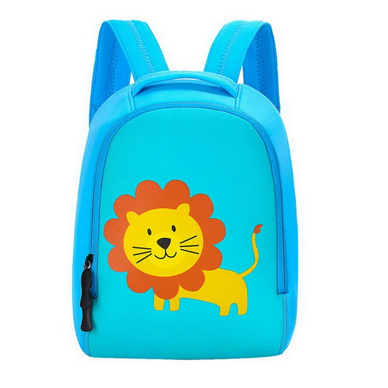 Monerffi мультфильм Детские рюкзаки для детей рюкзак школьный рюкзак сумка на плечо рюкзак для дошколят, мальчиков и девочек - Цвет: lion