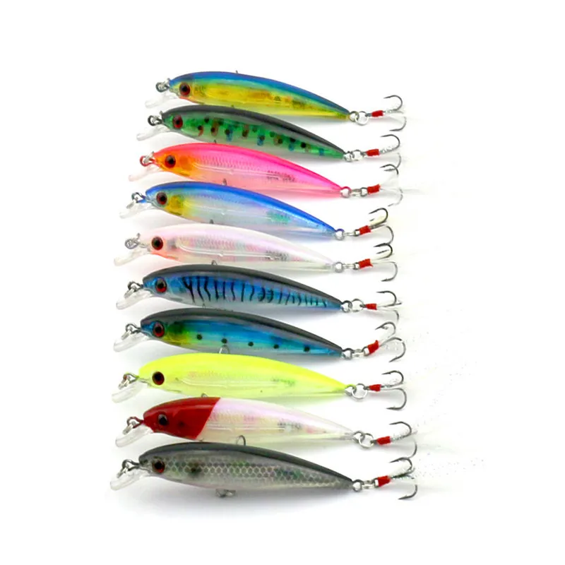 Hot Minnow Fishing Lures Hard plastic Lure 10 PCS/Lot 14cm 16.2g7 Color