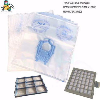 

Replacement dust bags with HEPA filters for Bosch BSG8 VS08 Type P Vacuum Hoover bags BSG82000 to BSG89999 BBZ41FP BBZ52AFP1