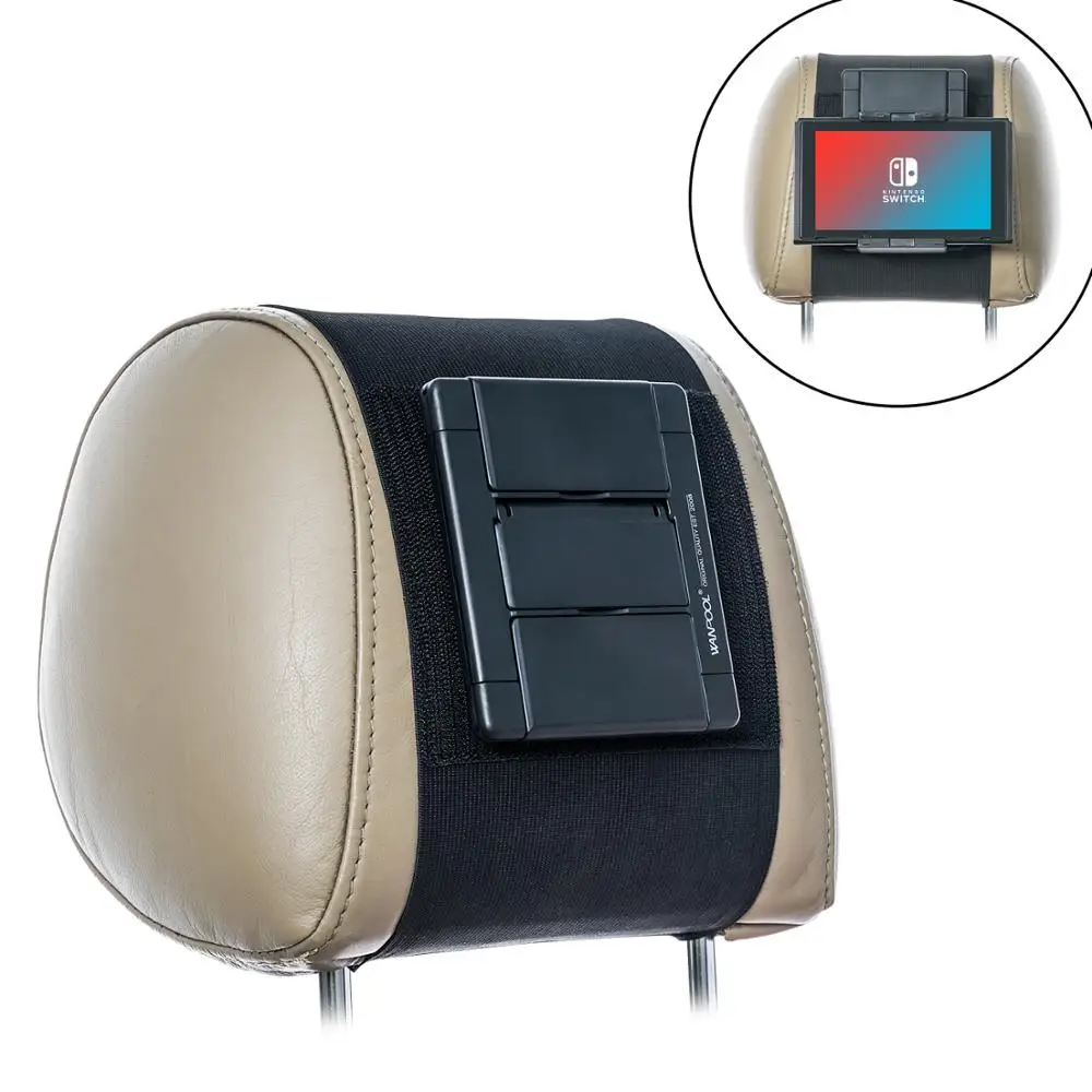 Switch Car Mount, WANPOOL Universal Car Back Seat Travel Headrest Mount  Holder for Game Machine Nintendo Switch - AliExpress